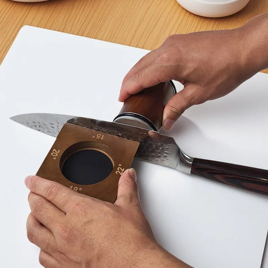 Verstellbarer Rollmesserschärfer für Präzises Messer Schärfen 6