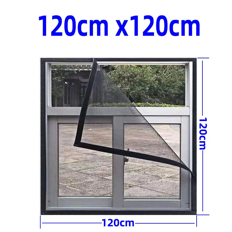 Verstellbares Fensternetz für Mückenschutz - Effektive Insektenbarriere 17