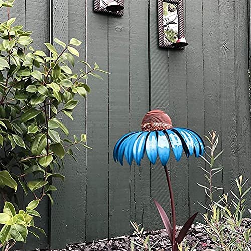 Vogelhaus Blumenform Verspielt für Garten und Terrasse 7