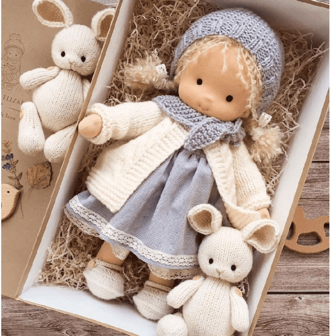 Waldorfpuppe für Kinder – Handgefertigt und Nachhaltig 2