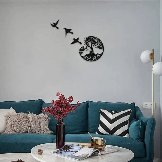 Wanddeko Baum des Lebens Modern für Wohnzimmer und Büro 5