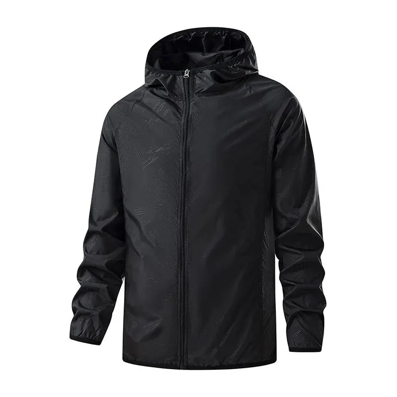 Wanderjacke Unisex Wasserdicht Atmungsaktiv UV-Schutz für Outdoor-Aktivitäten 0