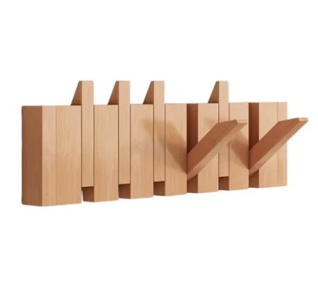 Wandgarderobe für Mäntel, handgefertigt und platzsparend 1