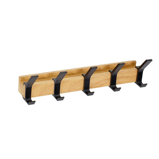 Wandgarderobe mit beweglichen Haken im skandinavischen Stil 6