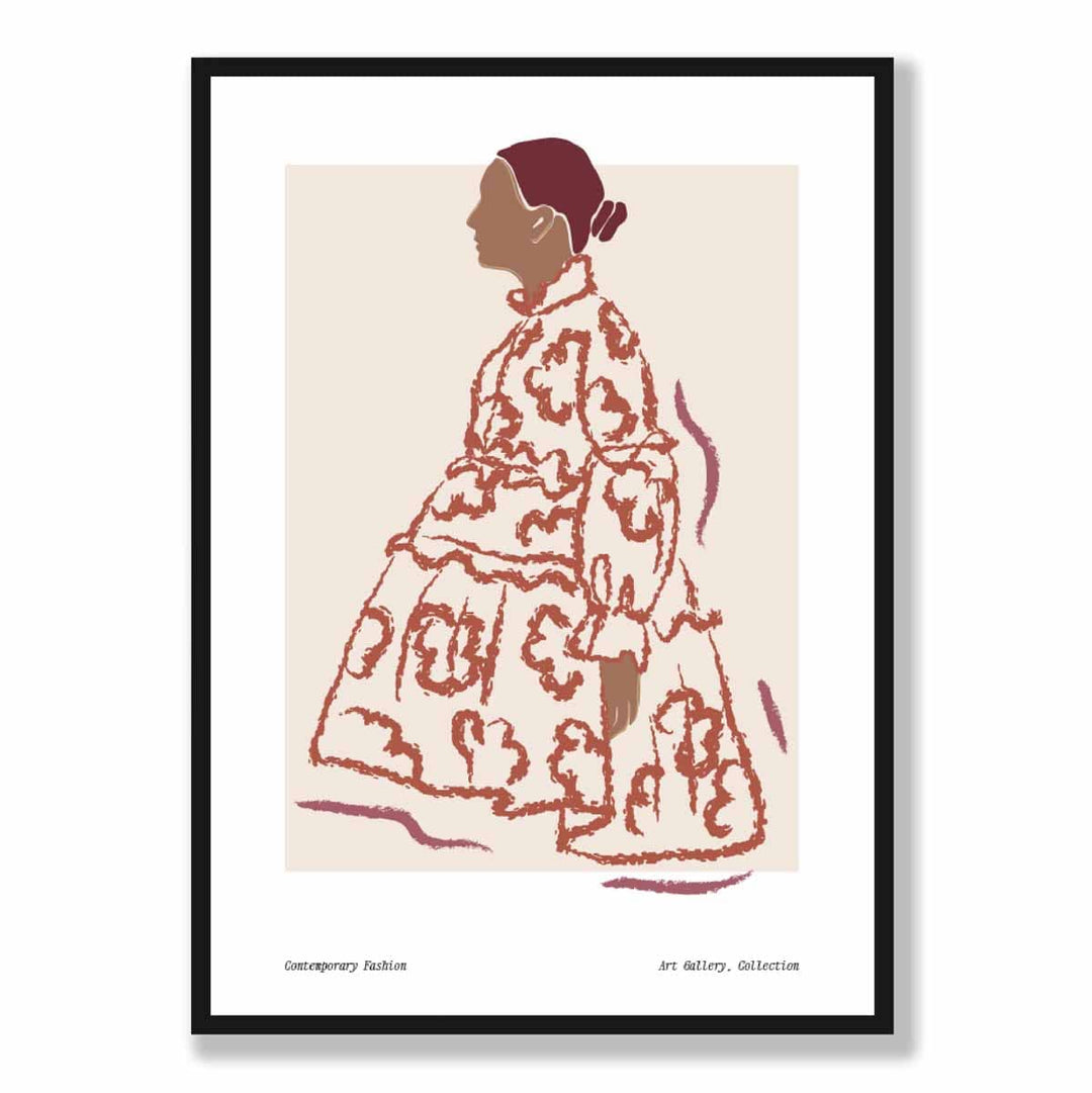 Wandkunst Poster Modern Minimalistisch für Frauen 5