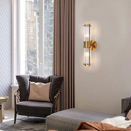 Wandleuchte Innen LED Klassisch Gold 48 cm 3