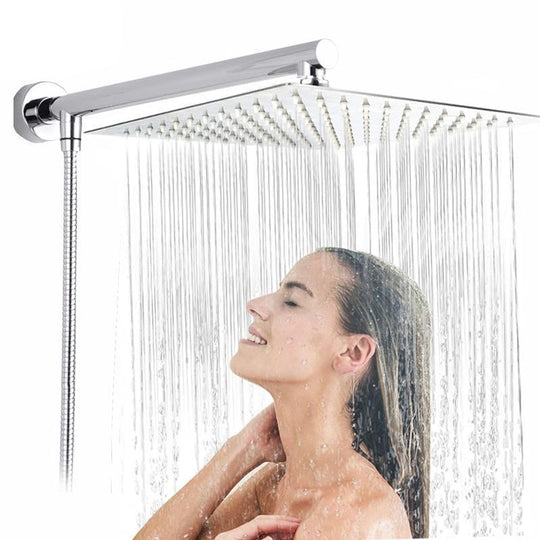 Wandmontierte Duschkopf Regendusche Ultra Narrow für Modernes Badezimmer 1