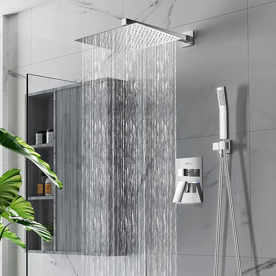 Wandmontierte Duschkopf Regendusche Ultra Narrow für Modernes Badezimmer 3