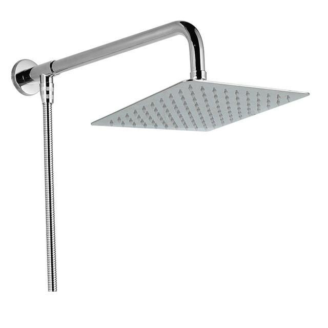 Wandmontierte Duschkopf Regendusche Ultra Narrow für Modernes Badezimmer 7