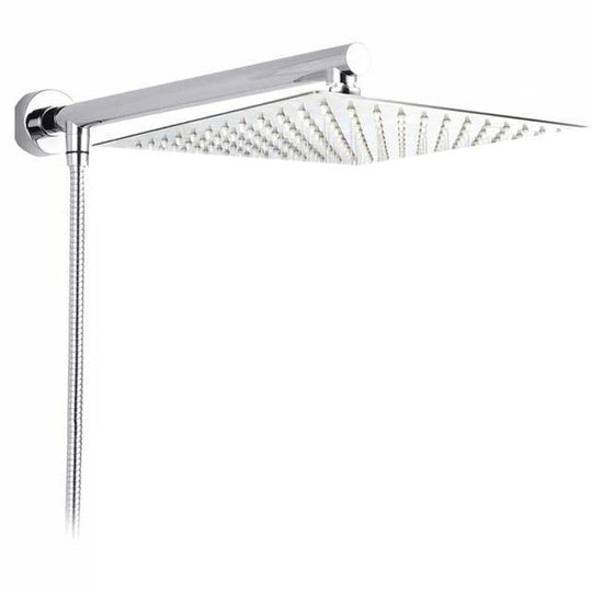 Wandmontierte Duschkopf Regendusche Ultra Narrow für Modernes Badezimmer 9