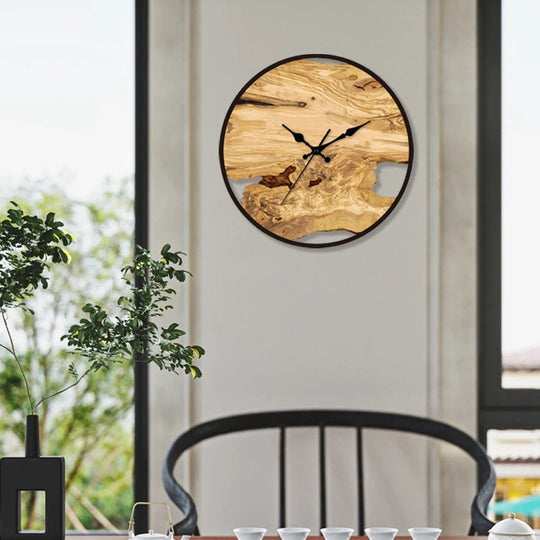 Wanduhr Minimalistisch Transparent 1