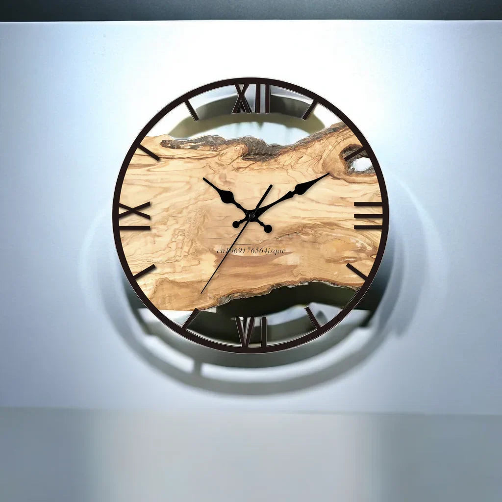 Wanduhr Minimalistisch Transparent 5