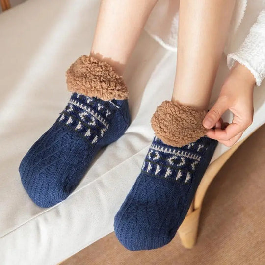 Warme, rutschfeste Socken für Zuhause im Winter 7