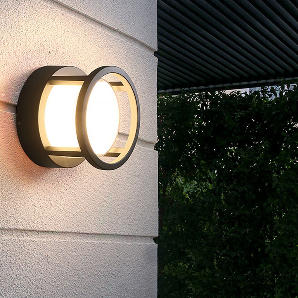 Wasserdichte LED Außenbeleuchtung für Garten und Hof – Moderne Außenleuchten Wand für Einladende Atmosphäre 2