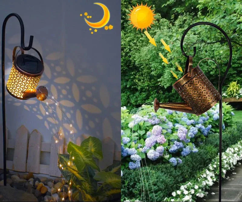 Wasserdichte Solar Gartenlampe mit Dekorativem Design für Außenbereich 4