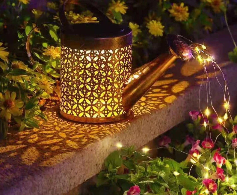 Wasserdichte Solar Gartenlampe mit Dekorativem Design für Außenbereich 7