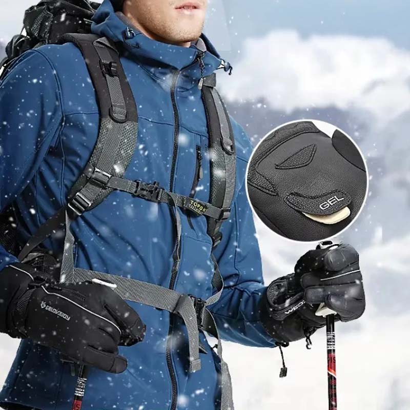 Wasserdichte Winterhandschuhe für Herren und Damen mit Thinsulate-Isolierung 1