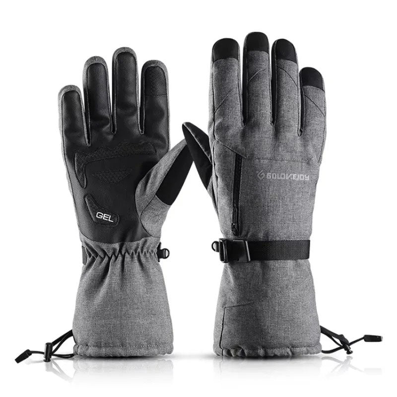 Wasserdichte Winterhandschuhe für Herren und Damen mit Thinsulate-Isolierung 2