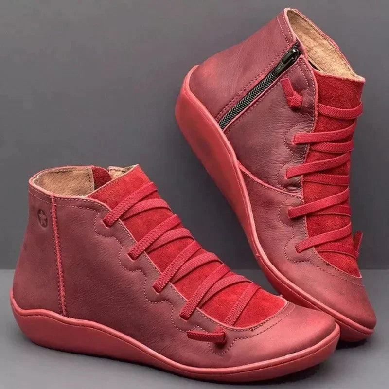 Wasserdichte und bequeme Damenstiefel mit 3-Punkt-Stütze 1
