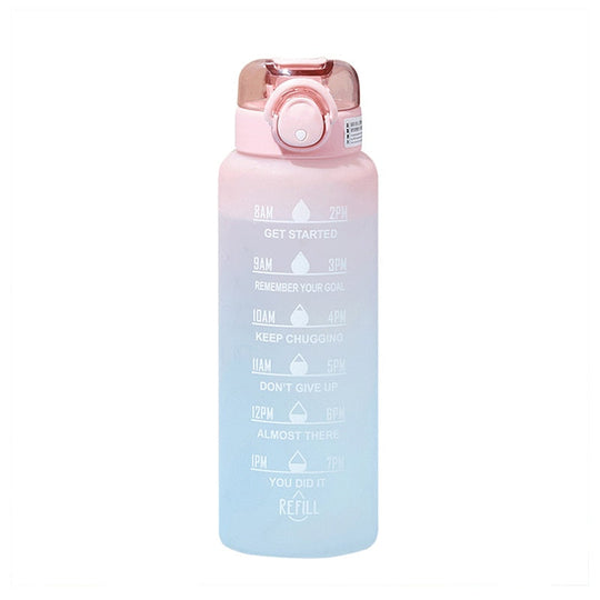 Wasserflasche Trinkflasche Sport mit Motivationsdesign für Tägliche Hydration 10