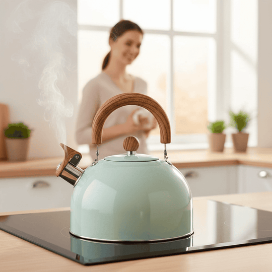 Wasserkocher 3L Edelstahl Ergonomischer Griff Modernes Design 1