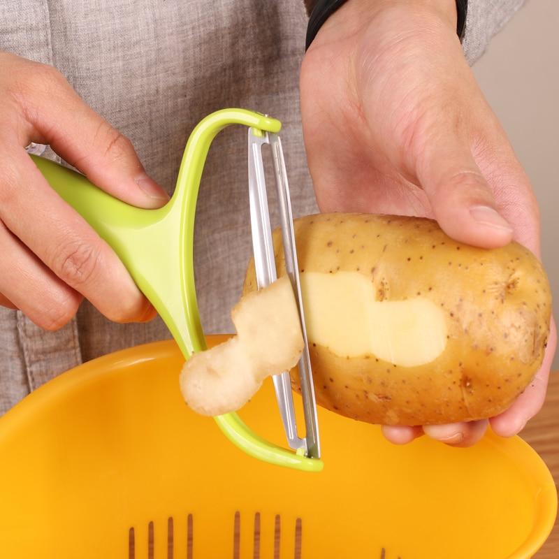 Weithals Gemüseschäler Für Obst und Gemüse Küchenhelfer Effizientes Schälen 3