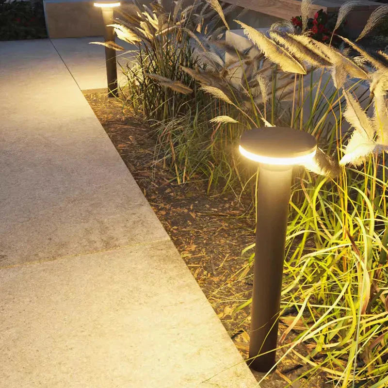 Wetterfeste LED Gartenleuchte für Moderne Außenbereiche - Stilvolle Gartenlampe für Wege und Einfahrten 1