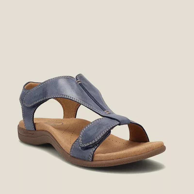 Variant image for Damen Sandalen Blau Vintage Orthopädisch Komfortabel Rutschfeste Sohle-2