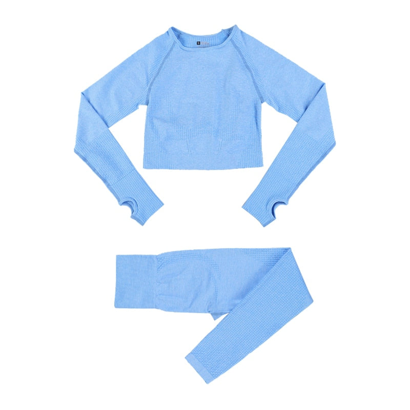 Yoga-Set Fitness-Sportbekleidung