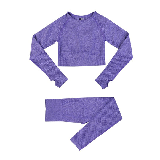 Yoga-Set Fitness-Sportbekleidung