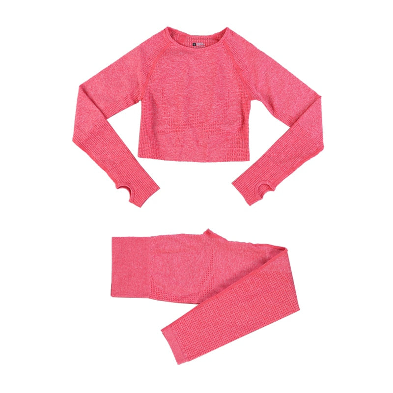 Yoga-Set Fitness-Sportbekleidung