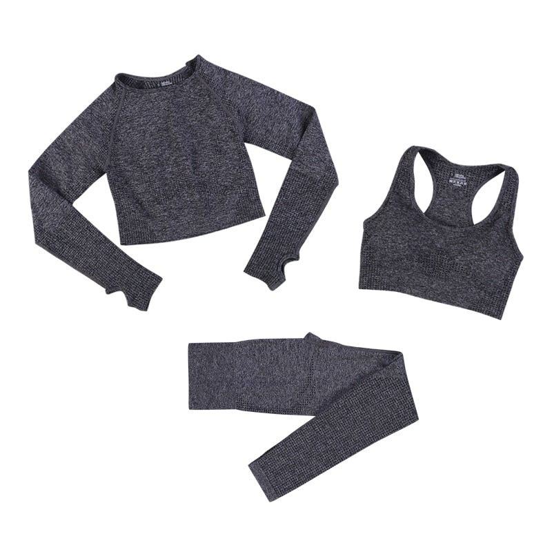 Yoga-Set Fitness-Sportbekleidung