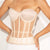 Variant image for Damen Korsett Schwarz Satin Sweetheart-Ausschnitt Figurformer-2
