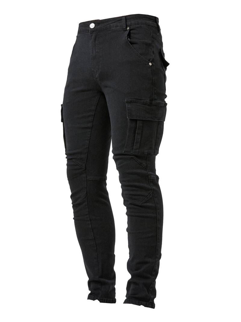 Variant image for Herren Cargohosen Slim-Fit Baumwollmischung - Modernes Design mit Praktischen Taschen-1