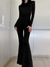 Rückenfreier Damen-Playsuit mit Neckholder