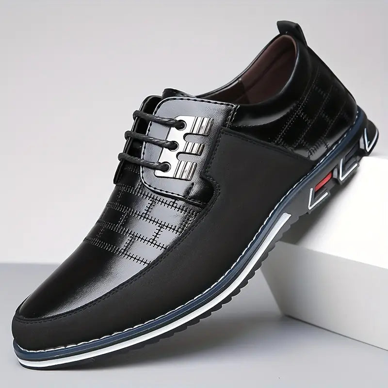 Variant image for Herren Sneaker Trendy Schnürverschluss Leicht Textil-1