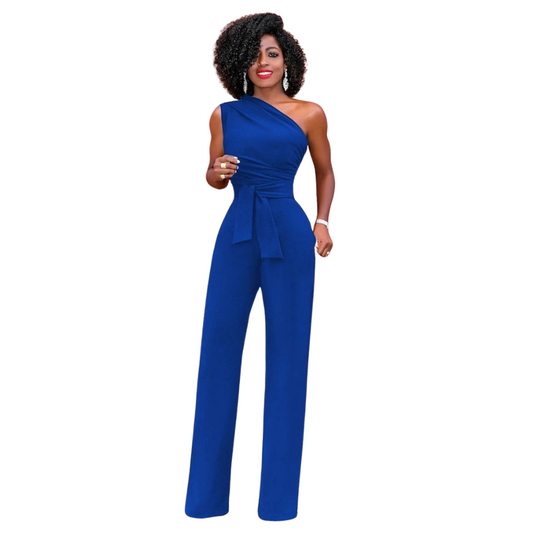 Ein-Schulter-Bodycon-Overall