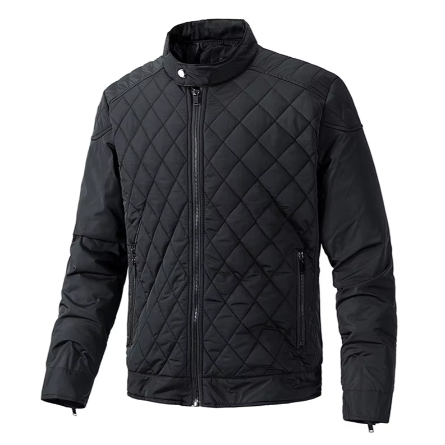 Gesteppte Bomberjacke aus Baumwolle für Männer