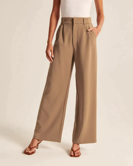 Variant image for Damen Tailored Hosen Eleganter Schnitt Polyester-Viskose-Mix-19