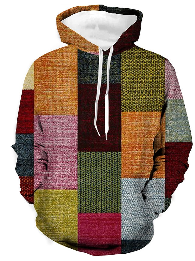 Variant image for Herren Hoodie Kapuzenpullover Baumwolle Winter Stil Bequeme Passform-9