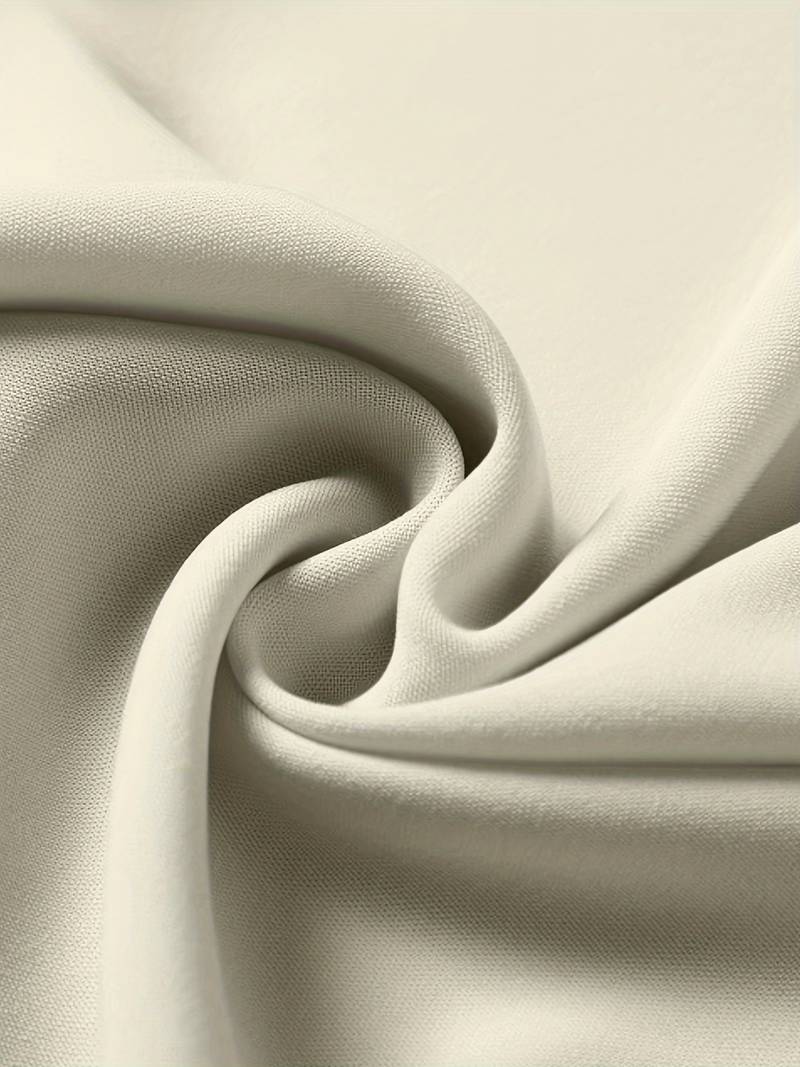 Damen Top Langarm Gekerbter Ausschnitt Hochwertiger Stoff Festliche Oberteile-5