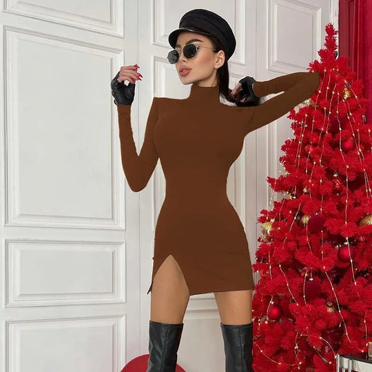 Langärmeliger Bodycon für Frauen