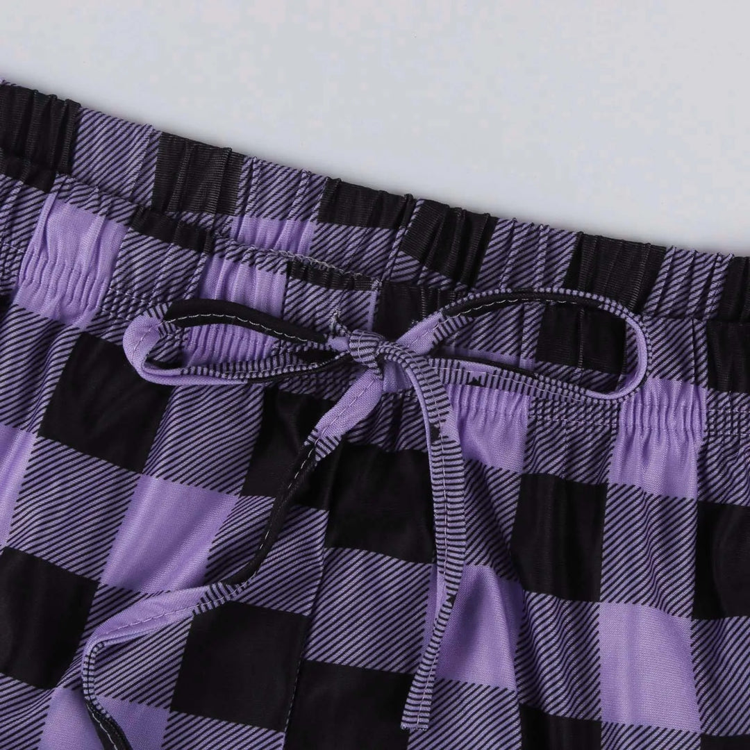 Karierte Pyjama für Damen