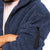 Doppelseitige Herren-Fleecejacke