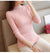 Strickpullover mit Rüschen am Hals