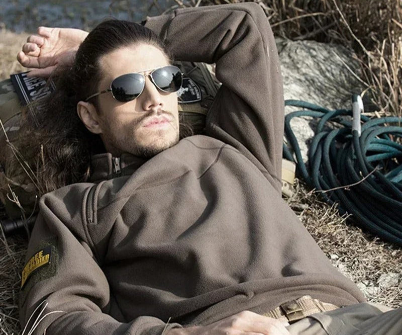 Taktische Outdoor-Fleecejacke für Männer
