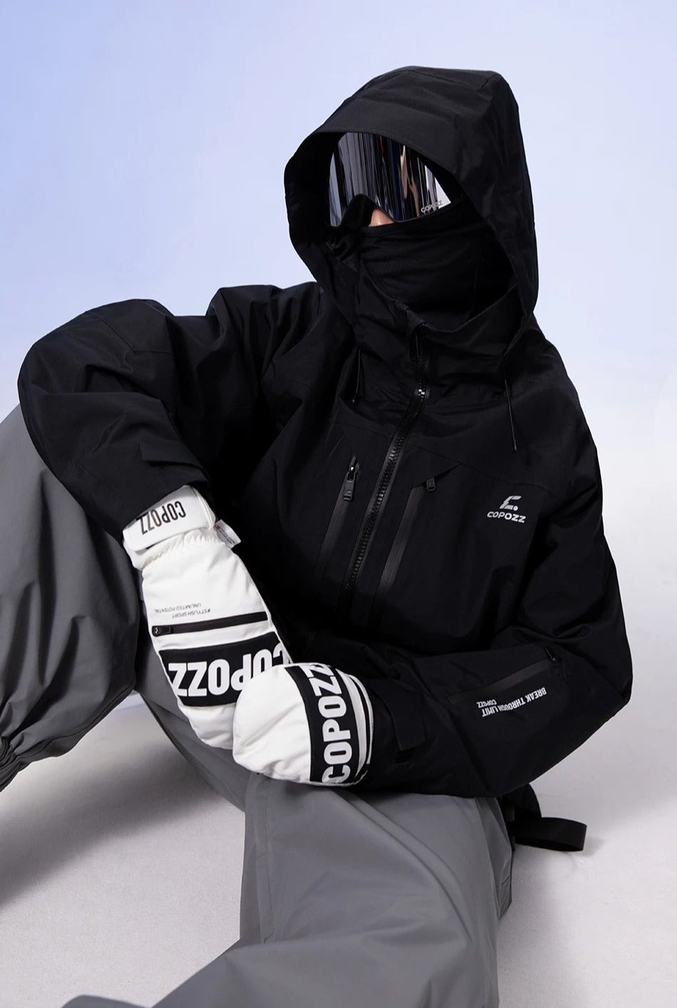 Professionelle dicke Skihandschuhe