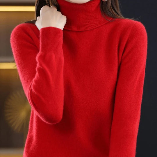 Damen-Strickpullover aus Kaschmir