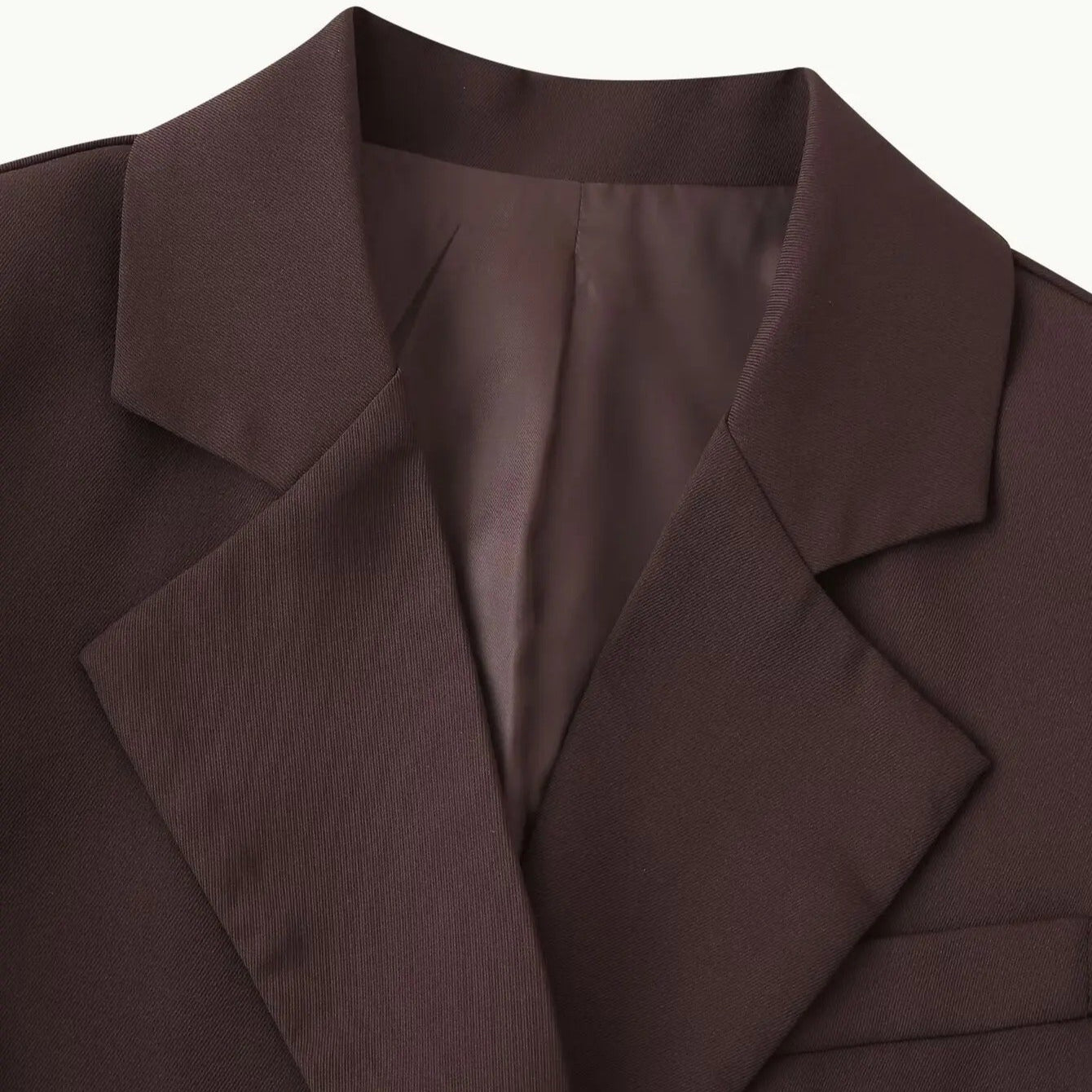 Damenblazer mit Umlegekragen