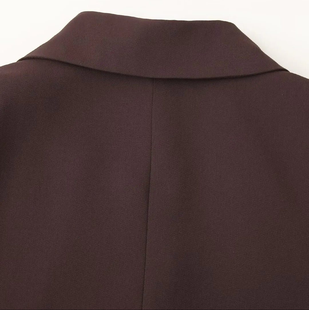 Damenblazer mit Umlegekragen